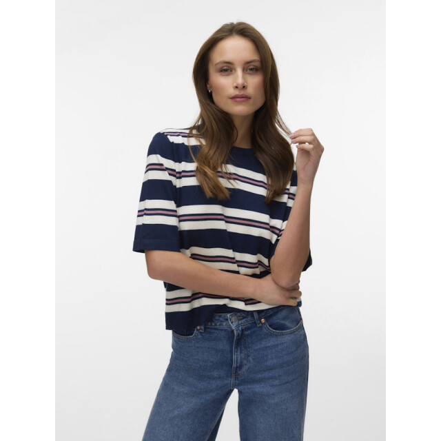 Vero Moda Vmsilje 24 o-nck oversize pull ga noos dessin 4219.39.0084 large