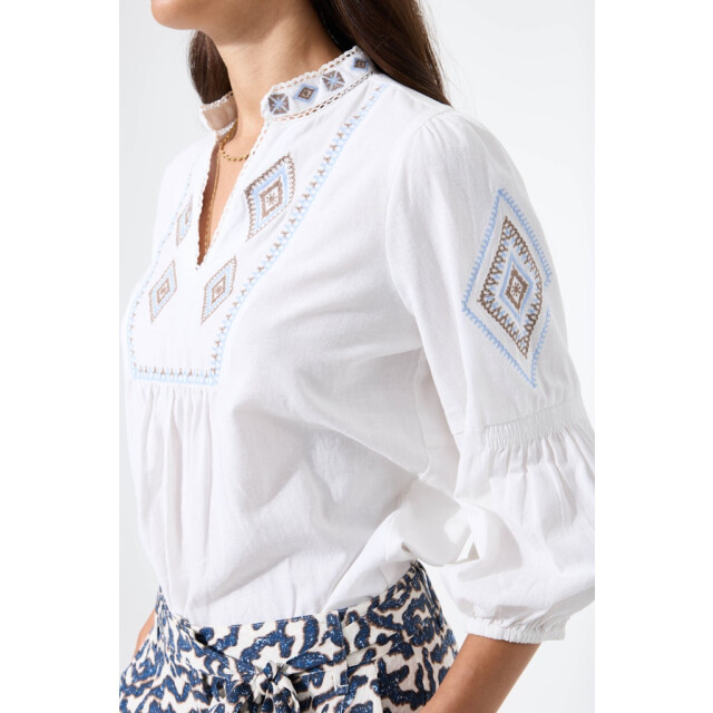 Garcia Jeans Blouse ls off-white 4305.02.0001 large