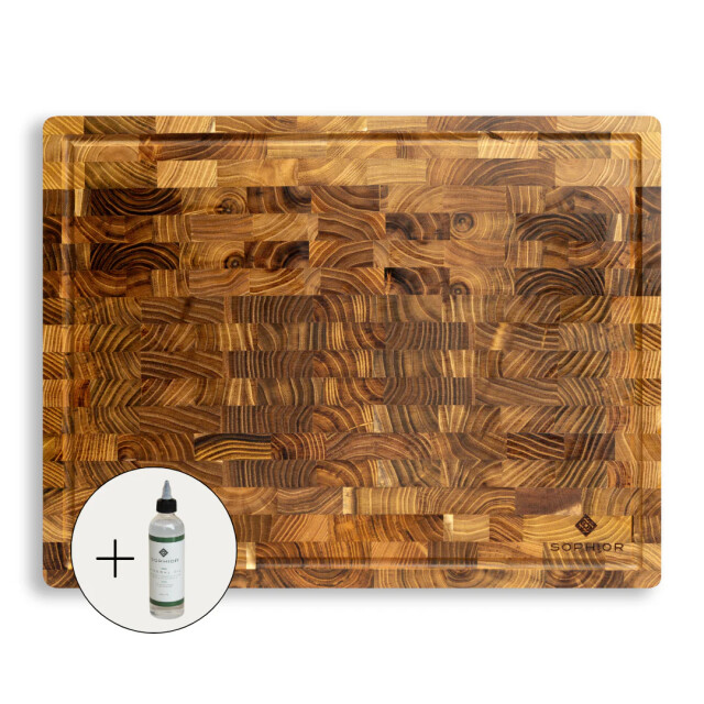 Sophior Hakblok van teak hout 3201956 large