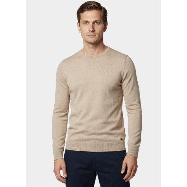 Born with Appetite Pullover heren rick r-neck pullover merino 00005ri12/2500 sand 196398 large