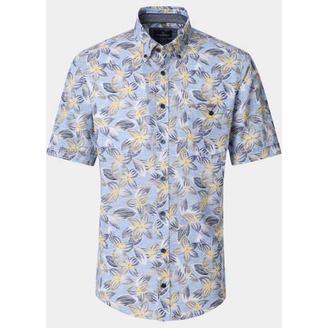 Casamoda Casual hemd korte mouw b.d. casual fit short 1/2arm 126130501/100 204678 large