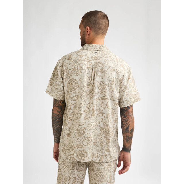 Petrol Industries Heren overhemd m-1060-sis411 0112 seashell Petrol M 1060 SIS411 0112Seashell large