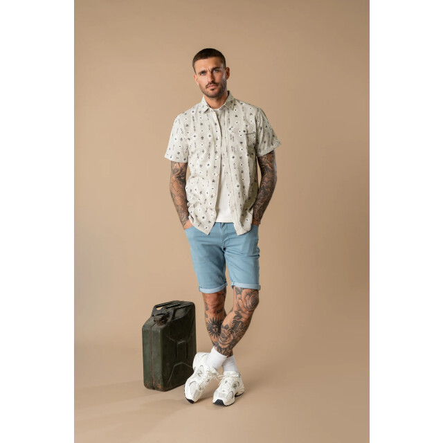 Petrol Industries Heren overhemd m-1060-sis412 7130 light tan Petrol M 1060 SIS412 7130LightTan large