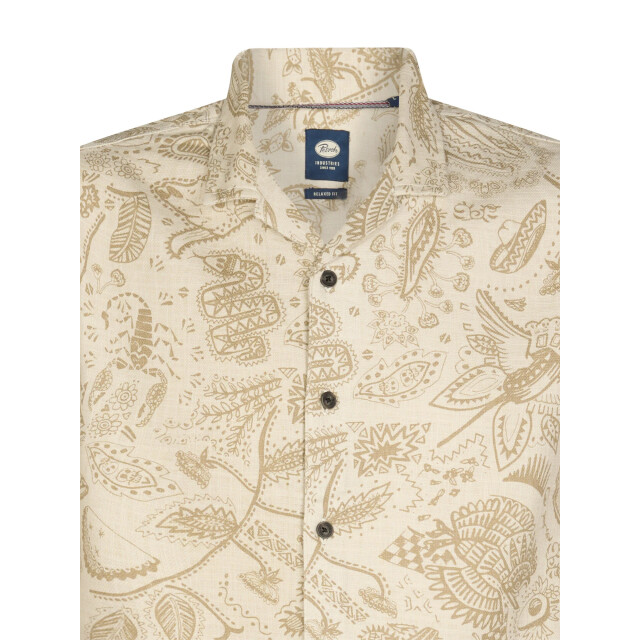 Petrol Industries Heren overhemd m-1060-sis411 0112 seashell Petrol M 1060 SIS411 0112Seashell large