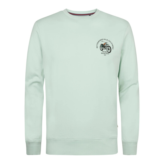 Petrol Industries Heren sweater m-1060-swr316 6181 cool mint Petrol M 1060 SWR316 6181CoolMint large
