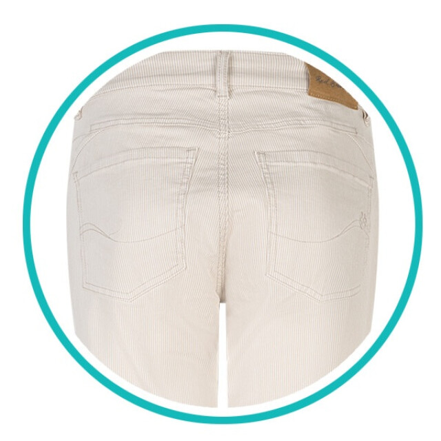 Red Button Broek srb4948 jani stripe pebble SRB4948 Jani stripe - Pebble large