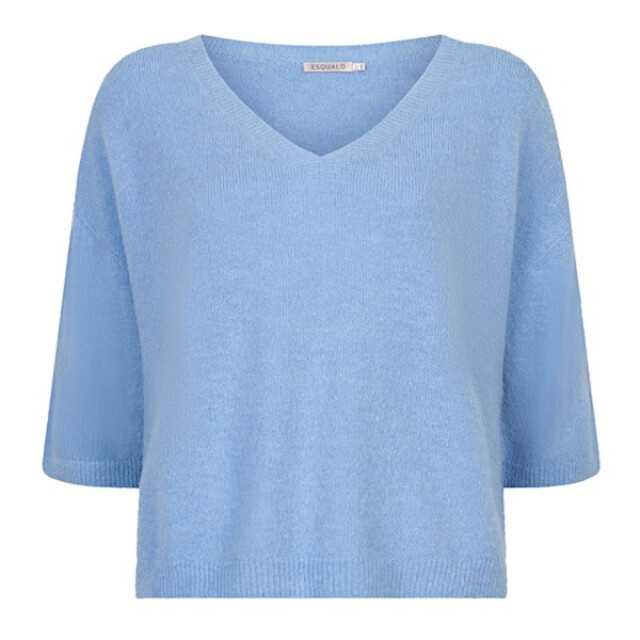 Esqualo Sweater sp26-07007 pacific blue SP26-07007 - Pacific Blue large