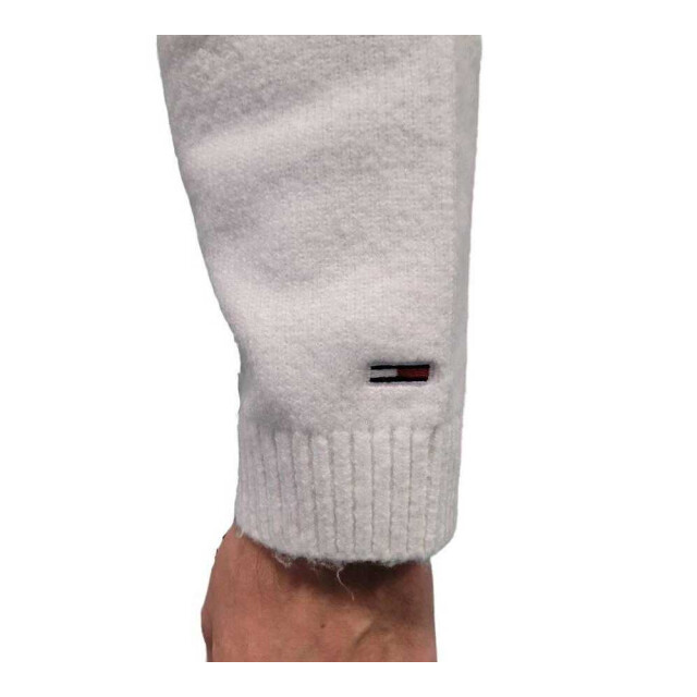 Tommy Hilfiger Heren tommy jeans sweatshirt met kraag UTNA1325_white large