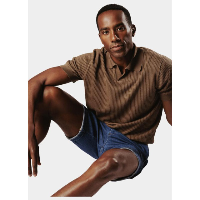 Born with Appetite Polo heren richard knitted polo ss halfz bwa26106ri21/2002 205659 large