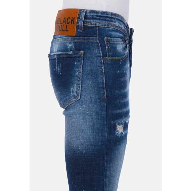 Local Fanatic Paint splatter ripped jeans slim fit LF-DNM-1075 large