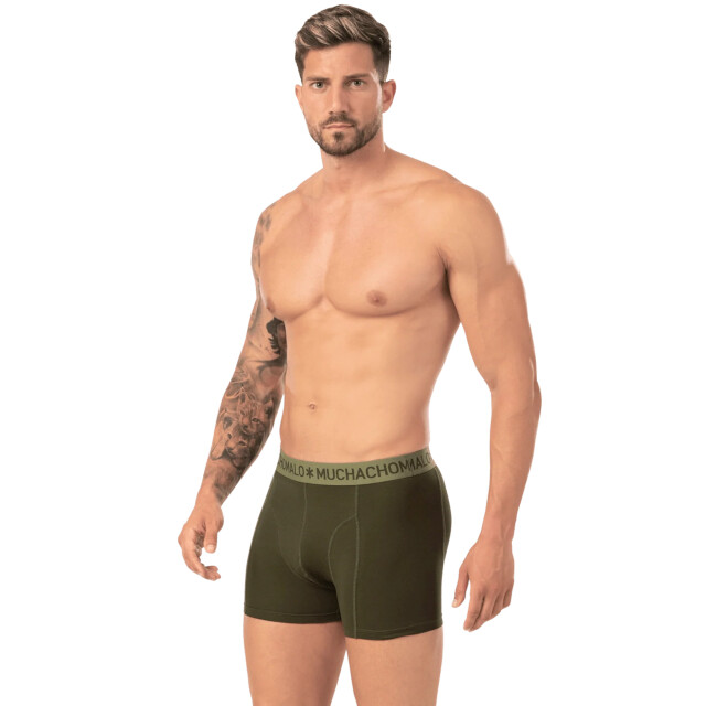 Muchachomalo Heren 10-pack boxershorts U-SOLID1010-458 large