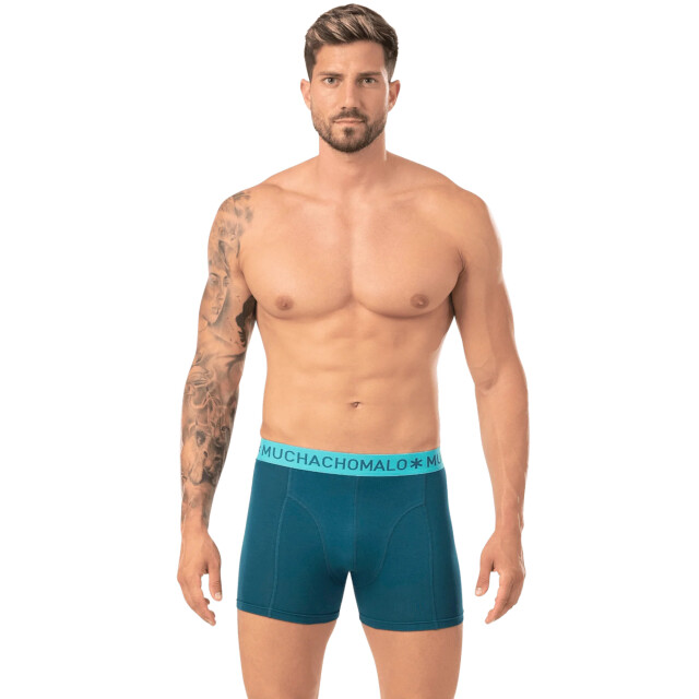 Muchachomalo Heren 10-pack boxershorts U-SOLID1010-458 large
