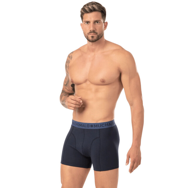 Muchachomalo Heren 10-pack boxershorts U-SOLID1010-458 large