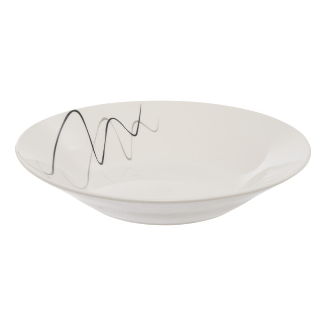 Luzzo ® pica 18-delige serviesset 6-persoons met sierlijke strepen 3529747 large