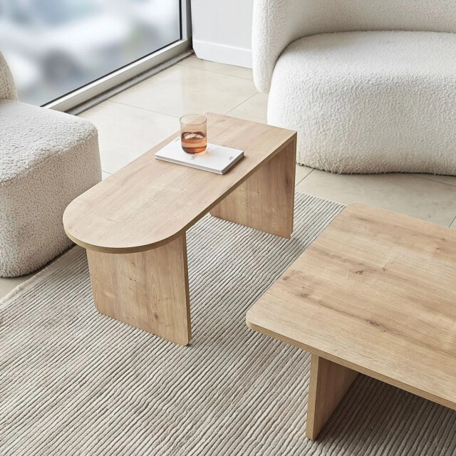 CaliCosy Salontafels set van 2 asymmetrische bladen l105 cm livia 3529396 large