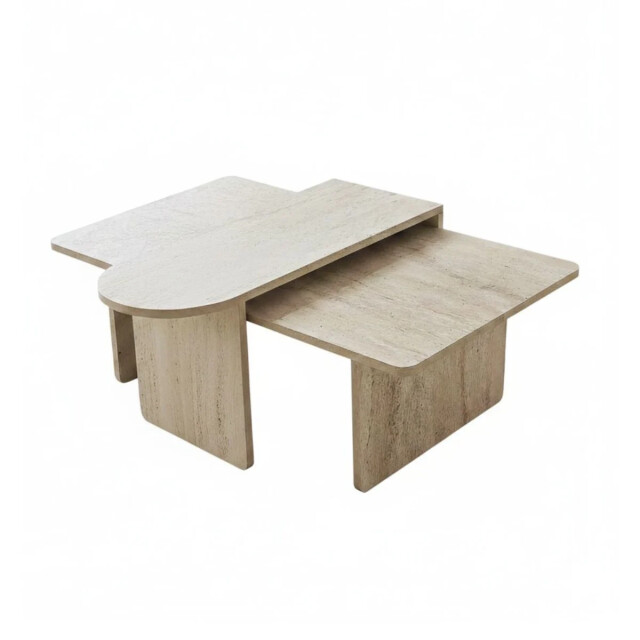 CaliCosy Salontafels set van 2 asymmetrische bladen l105 cm livia 3529397 large