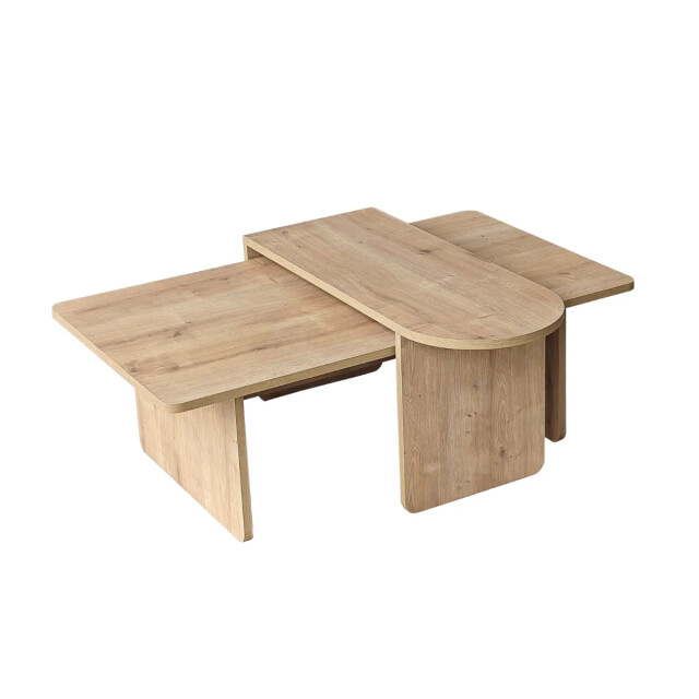 CaliCosy Salontafels set van 2 asymmetrische bladen l105 cm livia 3529396 large