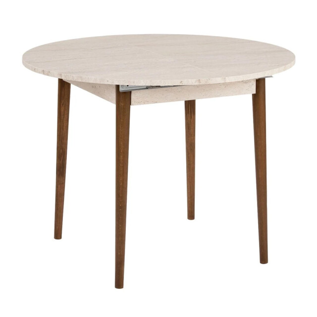 CaliCosy Uitschuifbare eettafel van 100 tot 131 cm met rond tafelblad klara 3529372 large