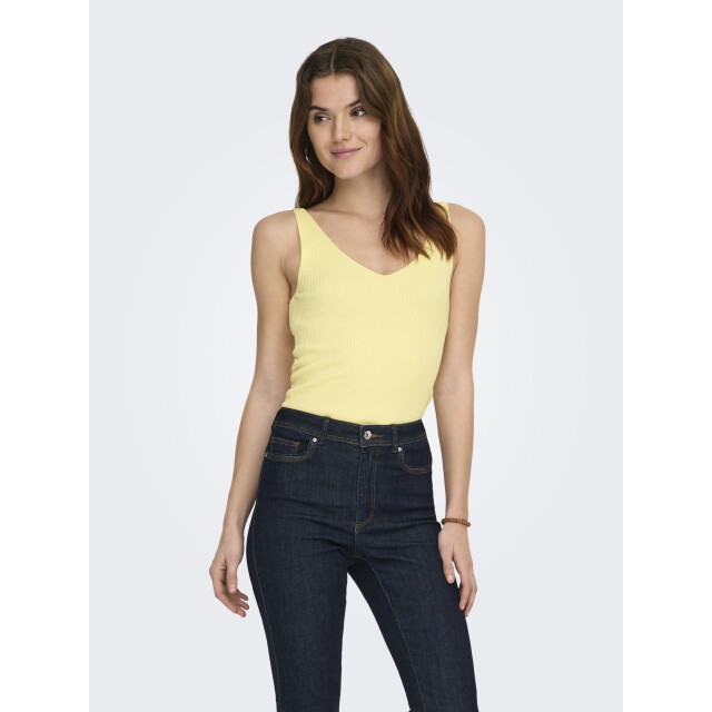 Jacqueline de Yong nanna s/l top knt noos 15180497 pastel yellow 06010.440.0010 large