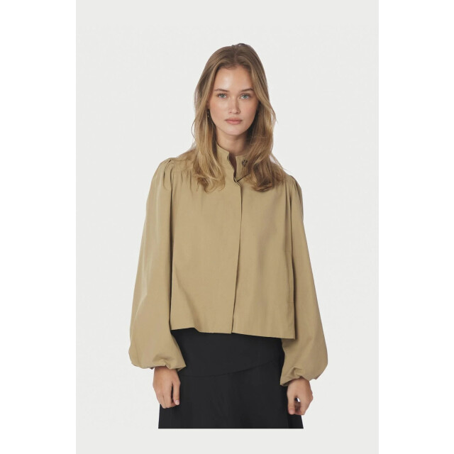 Neo Noir tirsa twill jacket 168103 213 sand 06111.820.0160 large