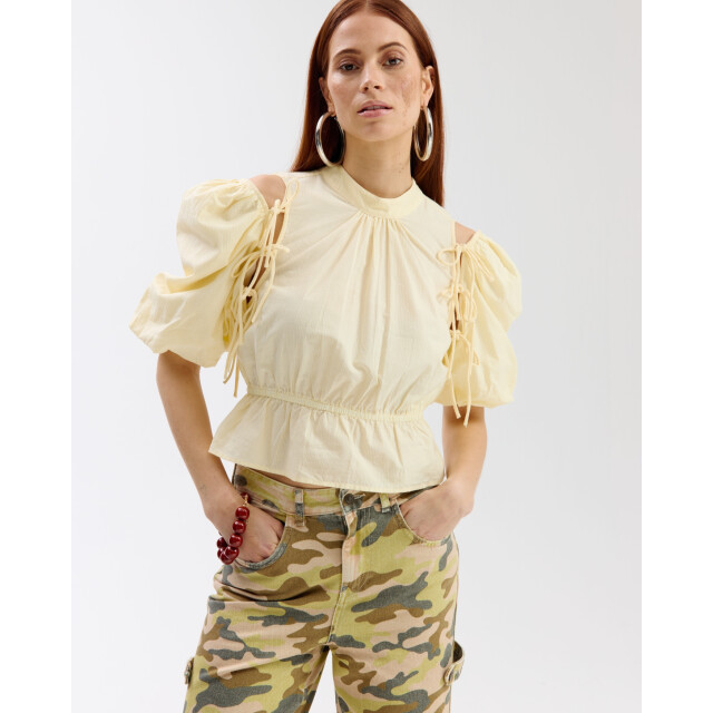 Harper & Yve jacey ss6c400 717 yellow stripe 06613.449.0169 large