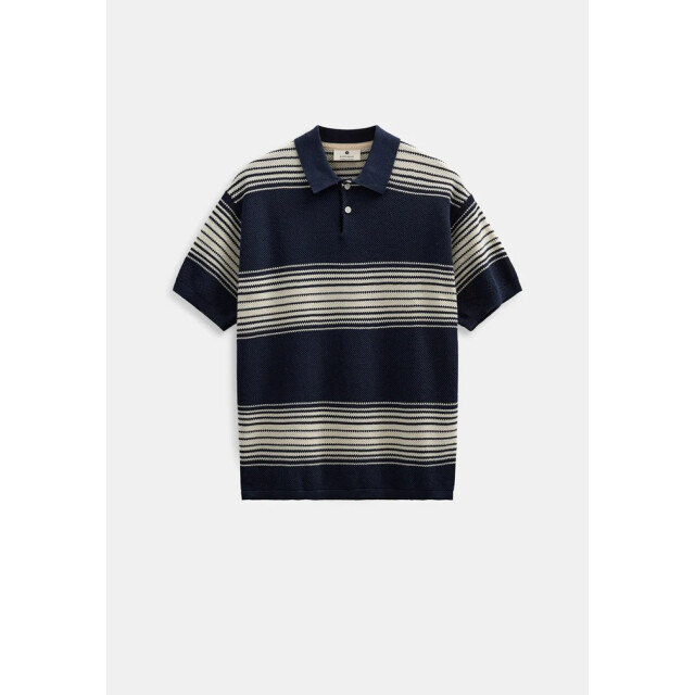 Anerkjendt Akseb stripe polo 902220 sky captain 902220 large