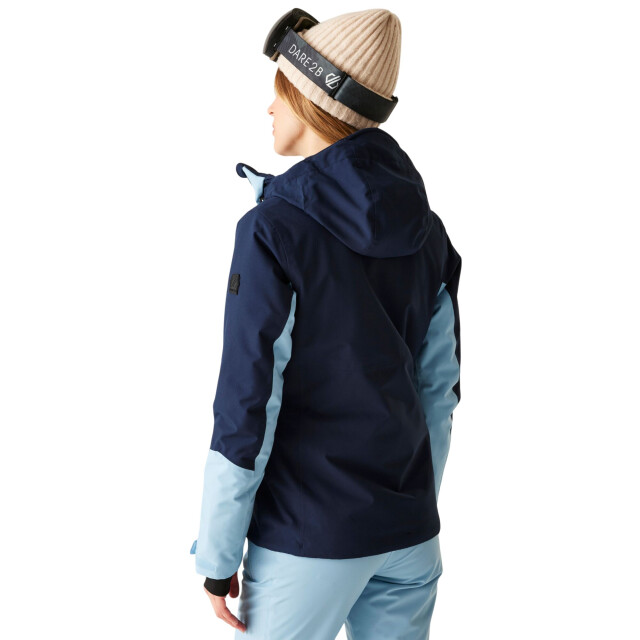 Dare2b Dames flurry ii waterdichte ski jas UTRG12145_navy large