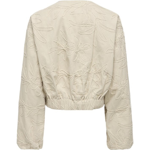 Only Onlisabella emb. bomber jacket otw ecru 4279.03.0011 large