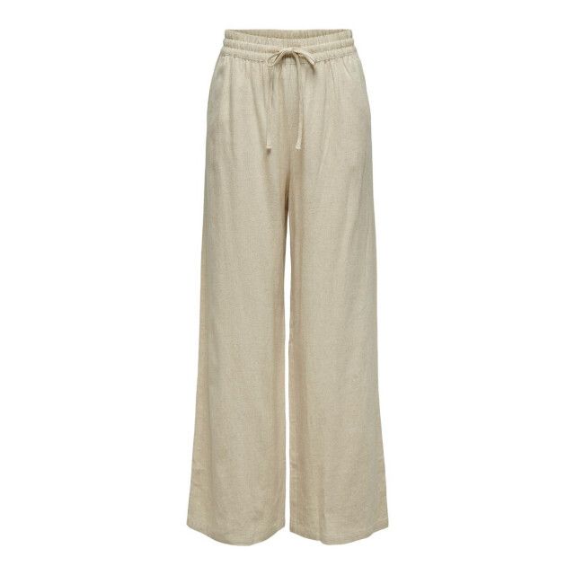 Jacqueline de Yong Jdysay linen hw wide pant wvn noos zand 4109.04.0110 large