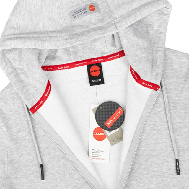 Ozoshi Heren pecos hoodie UTPP9820_grey large