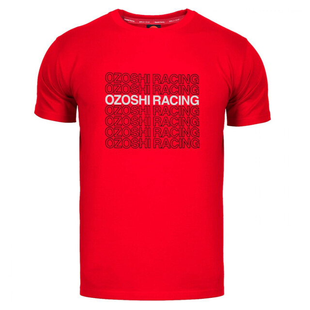 Ozoshi Heren repeat logo t-shirt UTPP9026_red large