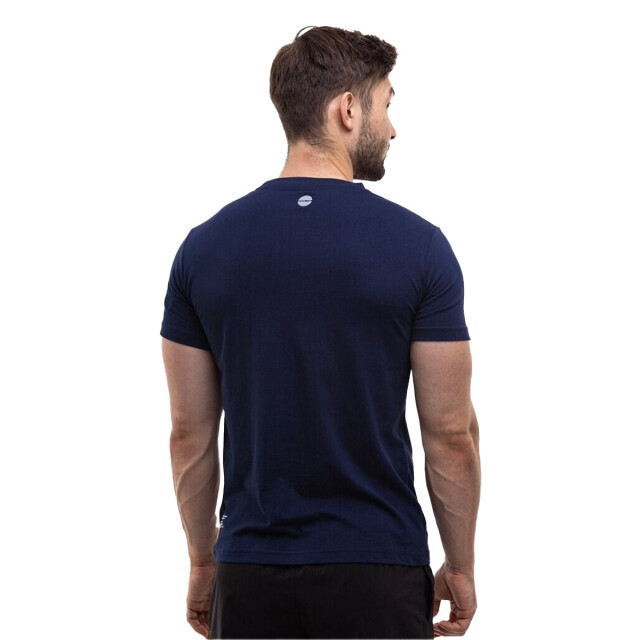 Ozoshi Heren repeat logo t-shirt UTPP9026_navyblue large