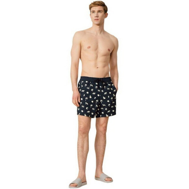 Outhorn Heren zwemshort met herhaalde print UTPP7479_black large
