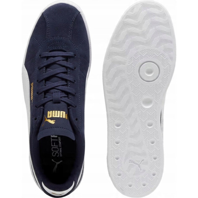 Puma Heren club ii cow leather trainers UTPP7007_navybluewhite large
