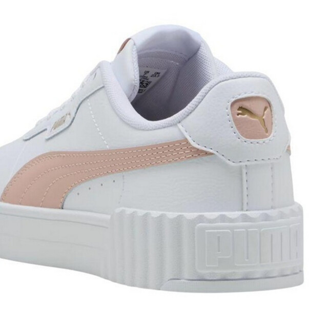 Puma Dames carina 3.0 leren trainers UTPP7009_whitepink large