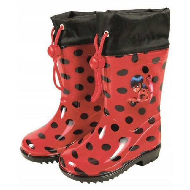 Coqui Kinder/kinder perletti wonderbaarlijke lieveheersbeestje wellington laarzen UTPP12749_red large