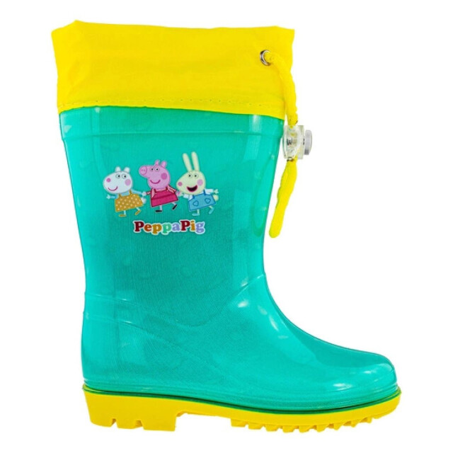 Coqui Kinder/kinder perletti peppa pig wellington laarzen UTPP12010_blue large