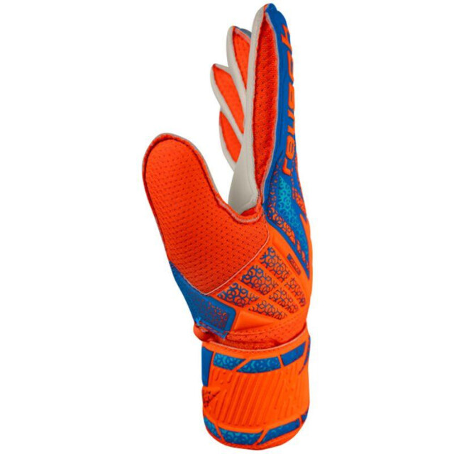 Reusch Attrakt solid keepershandschoenen voor kinderen/kinderen UTPP11666_blueorange large