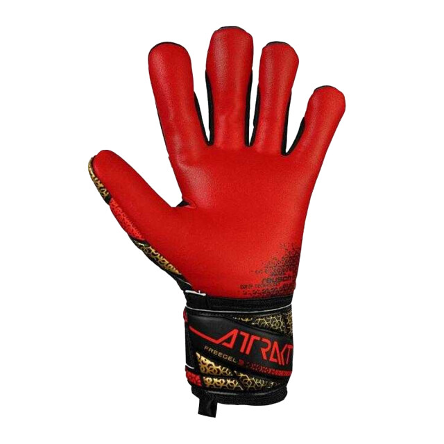 Reusch Unisex attrakt freegel keepershandschoenen voor volwassenen UTPP10682_blackred large