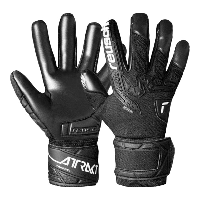 Reusch Unisex attrakt freegel keepershandschoenen voor volwassenen UTPP10738_black large
