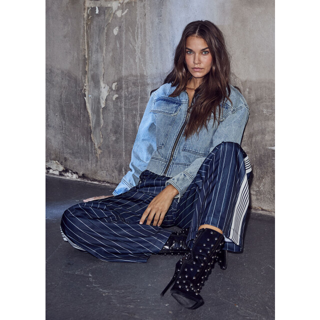 Haute L'Amitié Haute l’amitié meliza crop denim jacket 9864385462600 large