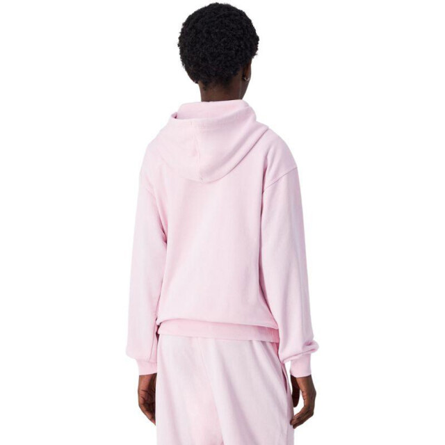 Champion Dames geborduurde logo kangoeroezak hoodie UTPP9072_pink large