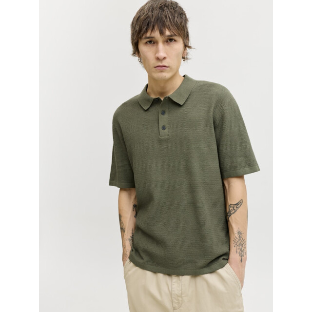 Jack & Jones Jjegeorge knit polo ss sn - 5369.20.0005 large