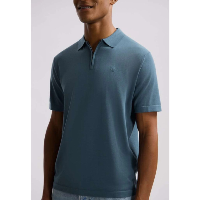 Dstrezzed Ds dorian zip polo 420062-621 large