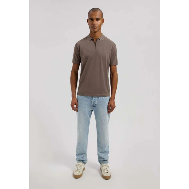 Dstrezzed Ds dorian zip polo 420062-216 large