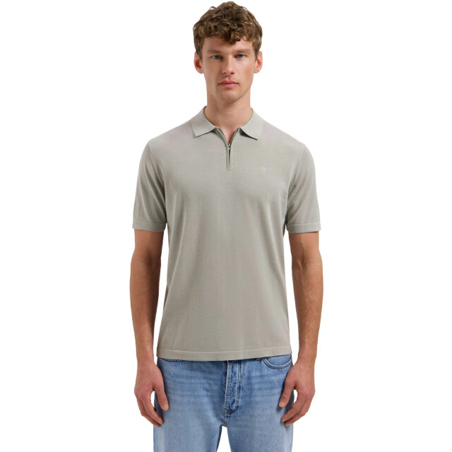 Dstrezzed Ds dorian zip polo 420062-831 large