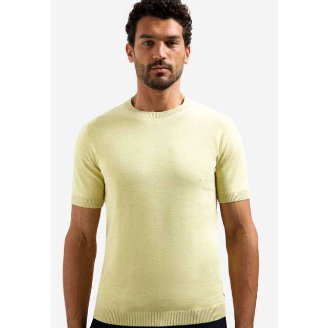 No Excess Pullover short sleeve crew neck mel yellow 31220293SN-070 large