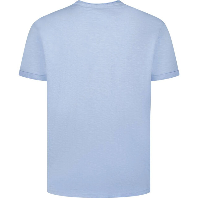 No Excess T-shirt crewneck slub blue 31360202SN-030 large