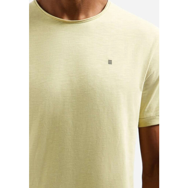 No Excess T-shirt crewneck slub yellow 31360202SN-070 large