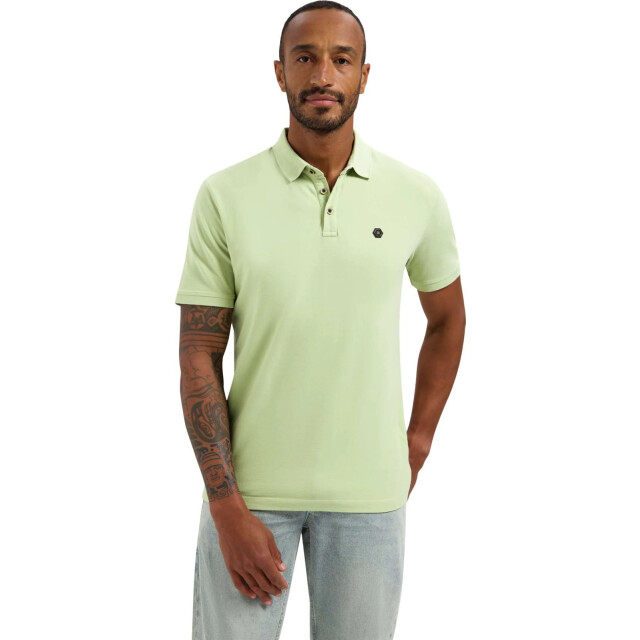 No Excess Polo short sleeve basic green 31380201SN-050 large